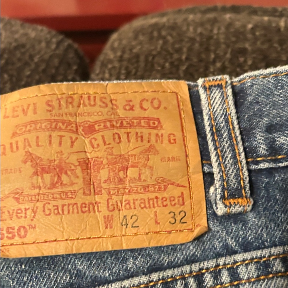 Signature by Levi Strauss Relaxed Fit Blue Jeans - Picture 6 of 9